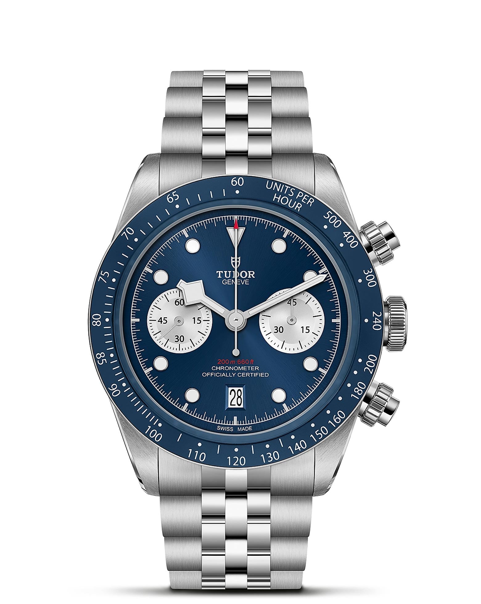 cortina TUDOR Black Bay Chrono Blue Boutique Edition