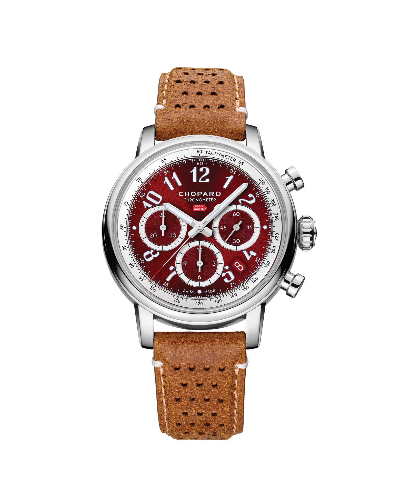 Chopard Mille Miglia Classic Racing,  40.5mm, Rosso Amarena "Red" Dial, Calf