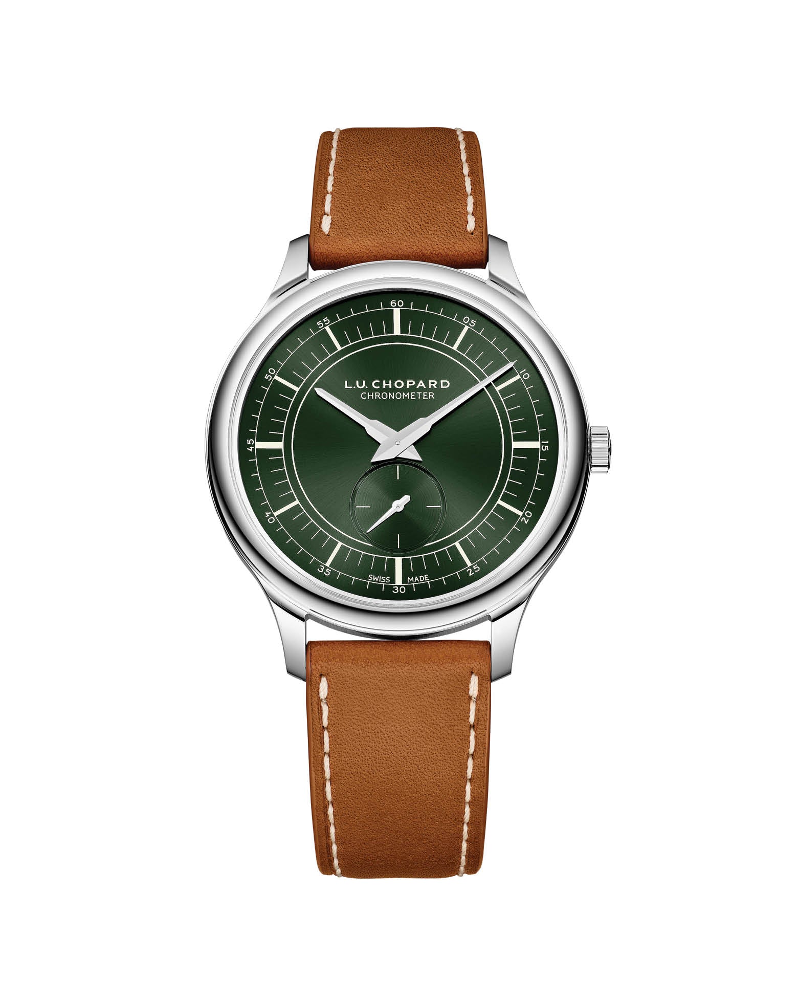 cortina Chopard L.U.C XPS FOREST GREEN 40mm Forest Green Dial Calf