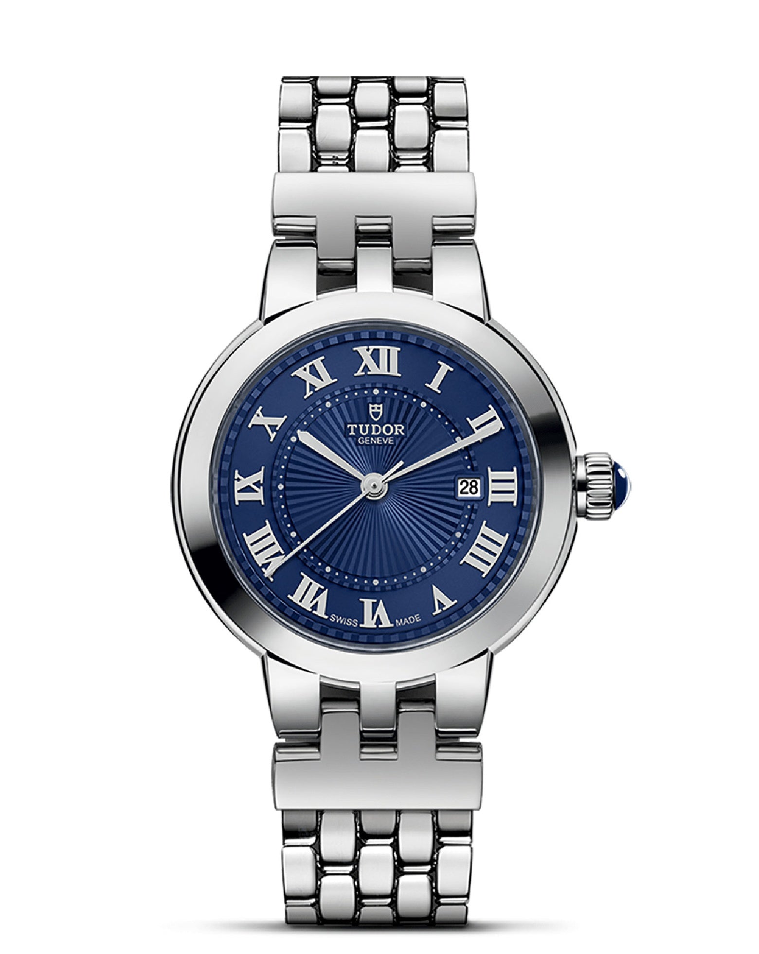 TUDOR Clair de Rose, steel bracelet