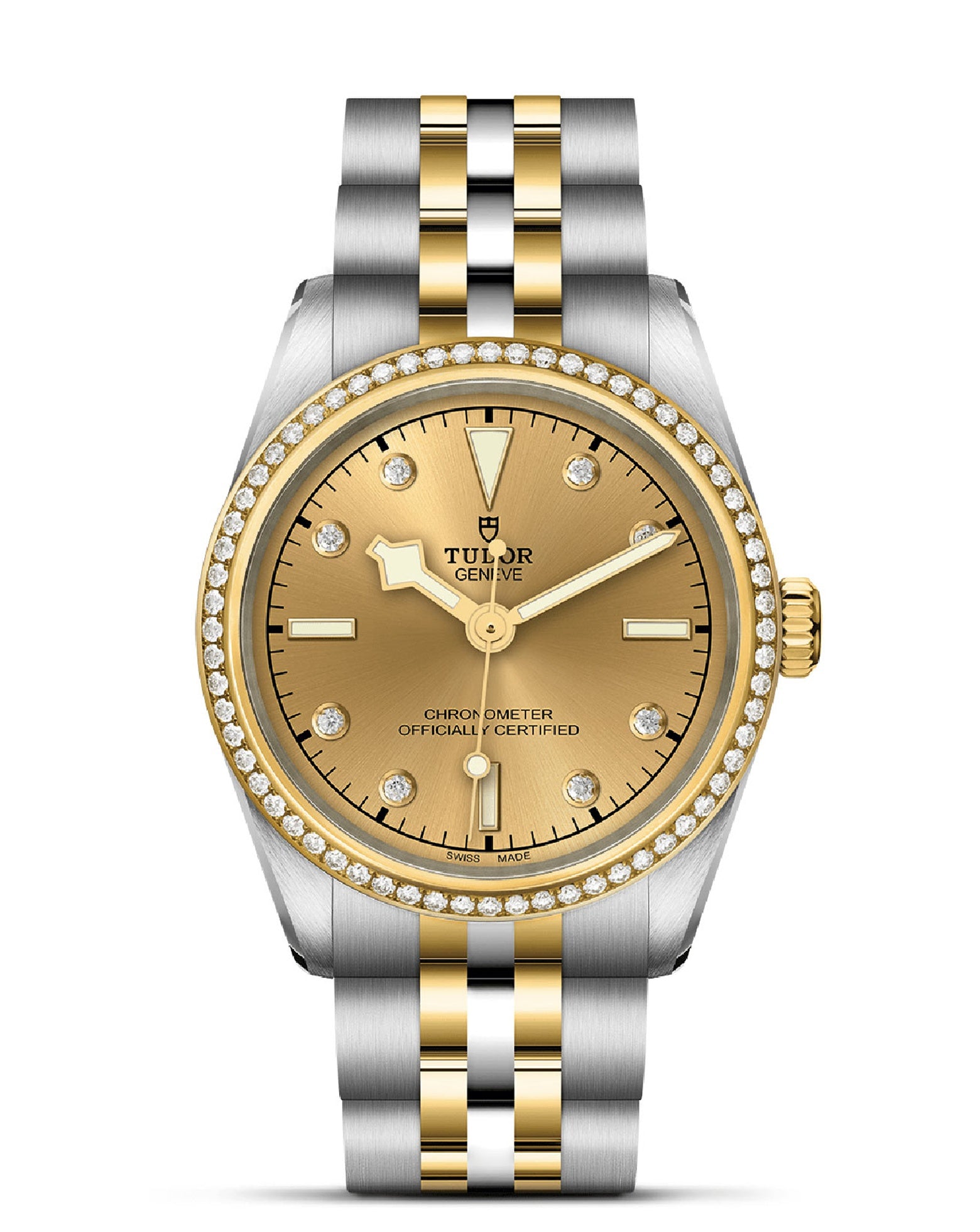 TUDOR Black Bay One 31 S&G, steel and yellow gold bracelet