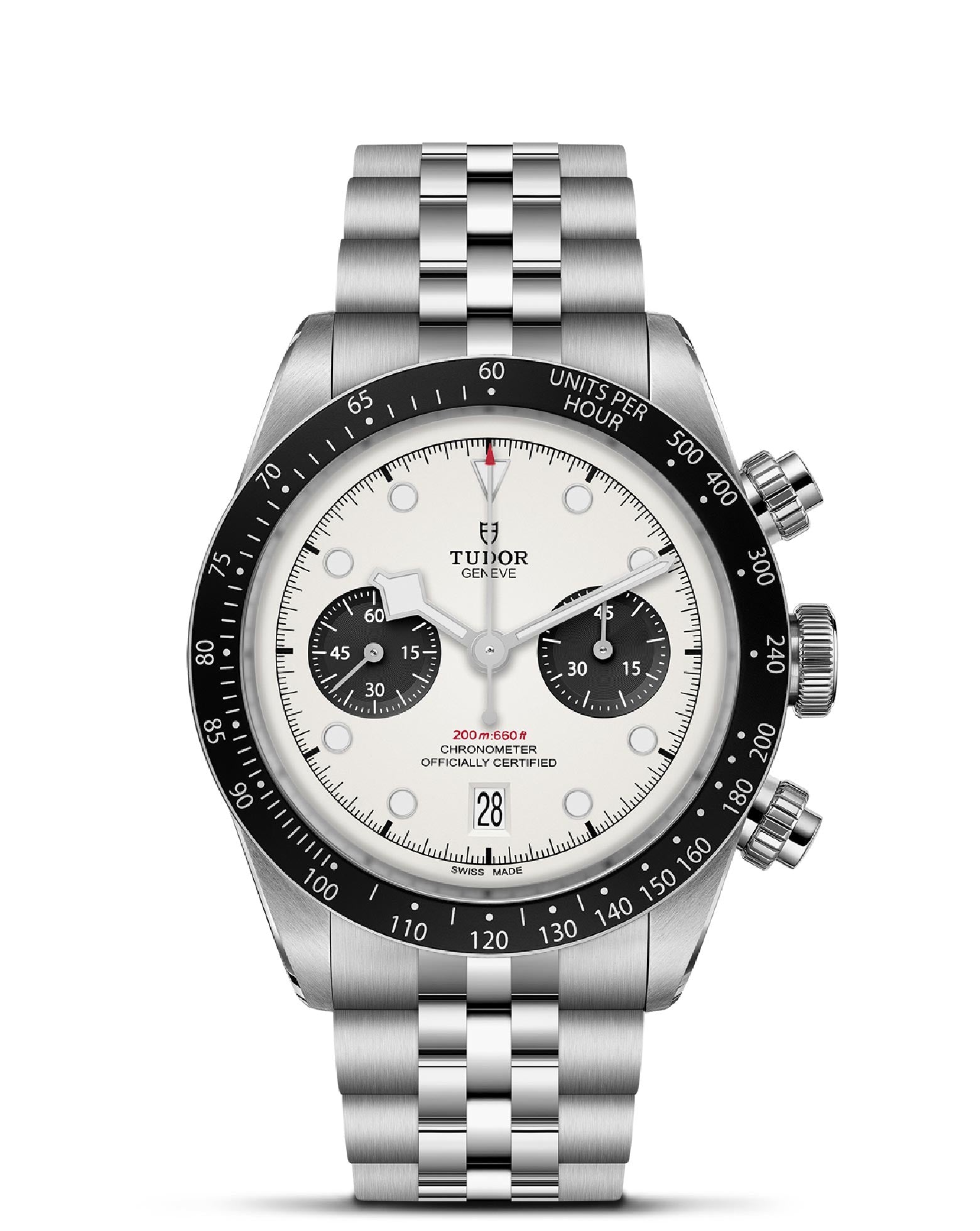 TUDOR Black Bay Chrono, 5-link stainless teel bracelet