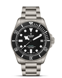 TUDOR Pelagos Ultra, Titanium 3-link bracelet with complimentary black rubber strap