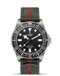 TUDOR Pelagos FXD, Fabric strap with complimentary black rubber strap