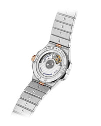 Chopard Alpine Eagle 33mm, Rose Gold, Diamonds, White Gold Strap