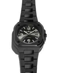 Bell & Ross BR 05 BLACK CERAMIC 41mm, Black Ceramic Case, Black Dial, Ceramic Bracelet