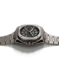 Bell & Ross BR-X5 BLACK TITANIUM 41mm, Microblasted Titanium Case, Black Dial, Titanium Bracelet