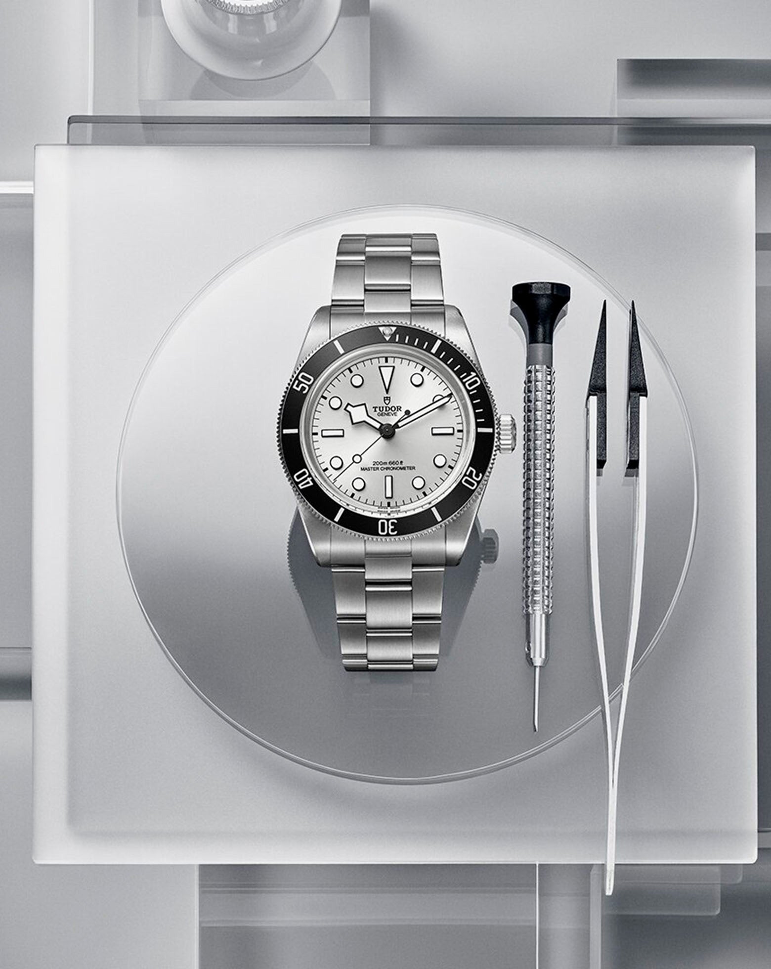 TUDOR Black Bay 68, 3-link stainless steel bracelet