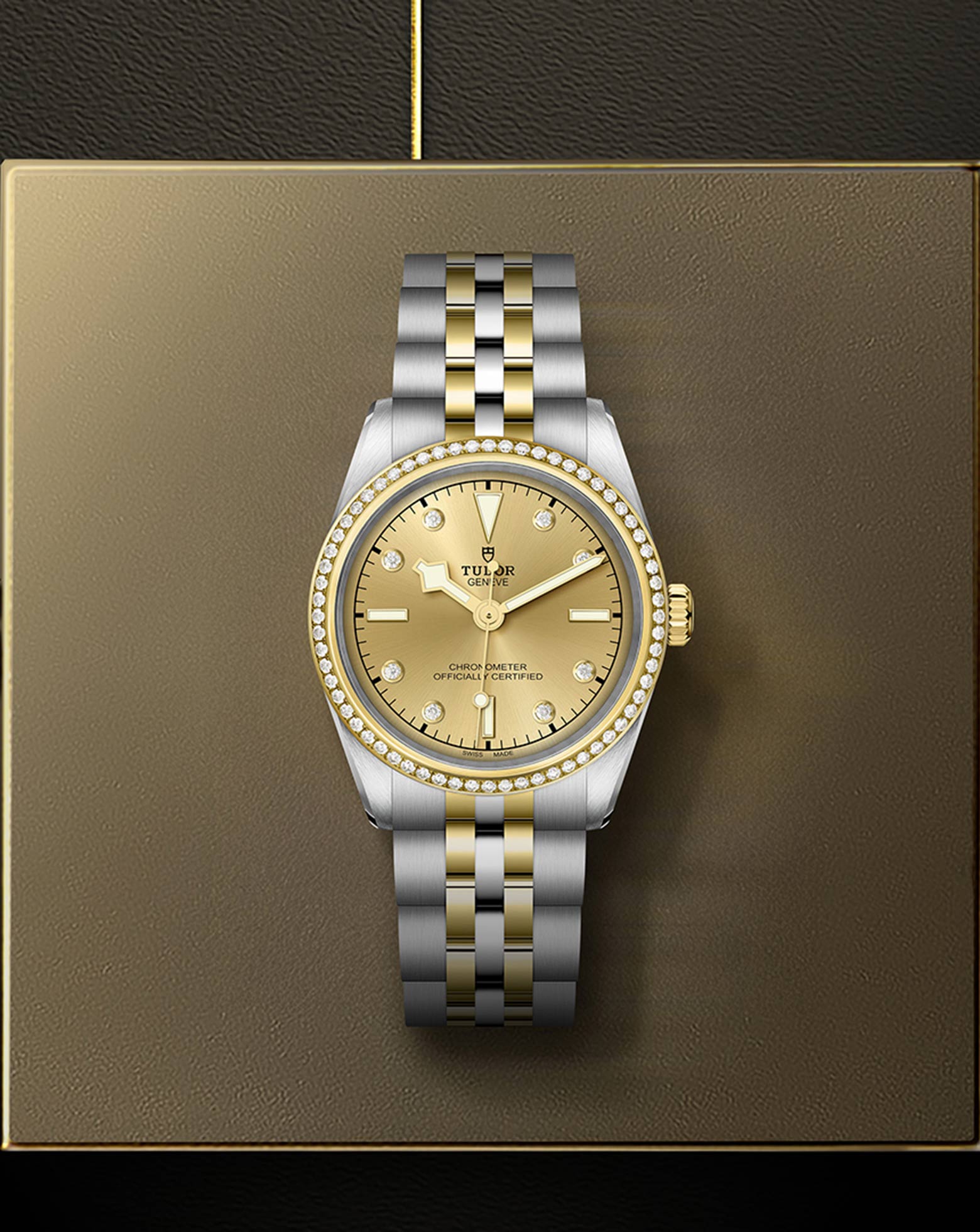 TUDOR Black Bay One 31 S&G, steel and yellow gold bracelet