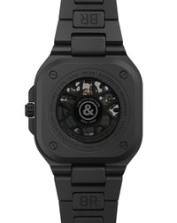 Bell & Ross BR 05 SKELETON BLACK LUM CERAMIC 41mm, Black Ceramic Case, Skeletonised Dial, Ceramic Bracelet