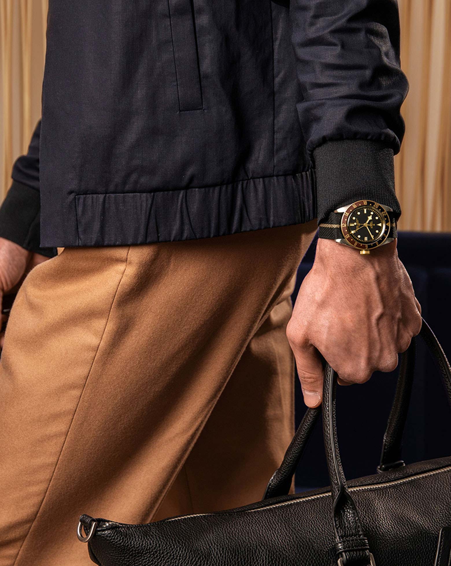 TUDOR Black Bay GMT S&G, steel and yellow gold bracelet