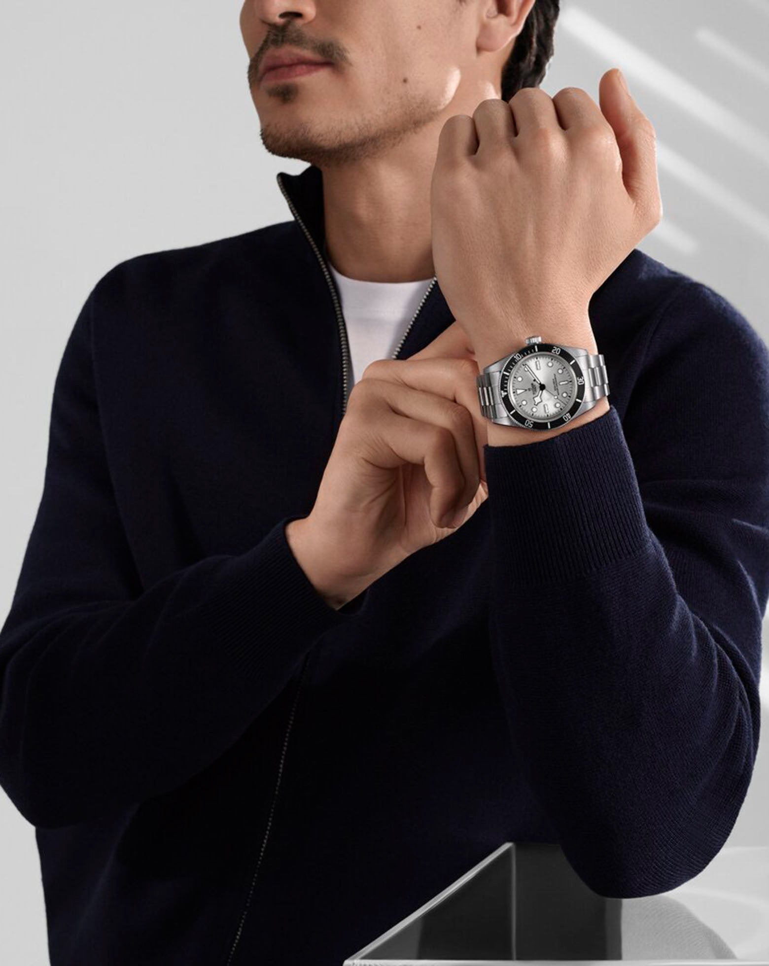 TUDOR Black Bay 68, 3-link stainless steel bracelet