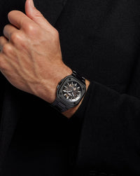 Bell & Ross BR 05 SKELETON BLACK CERAMIC 41mm, Black Ceramic Case, Skeletonised Dial, Ceramic Bracelet