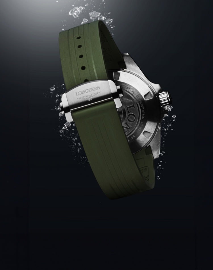 Collector’s Exclusive Green Rubber Strap