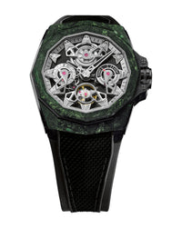 Corum Admiral 45 Openworked Automatic Luminescent Carbon, Stainless Steel With black PVD treatment Triple Folding Clasp