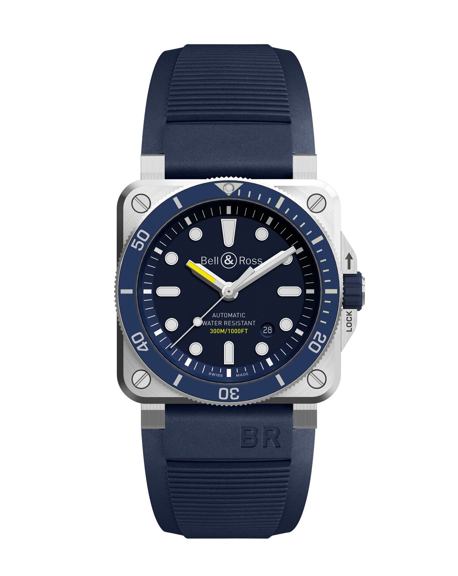 cortina Bell & Ross BR 03-92 Diver Blue 42mm Steel Case Blue Dial