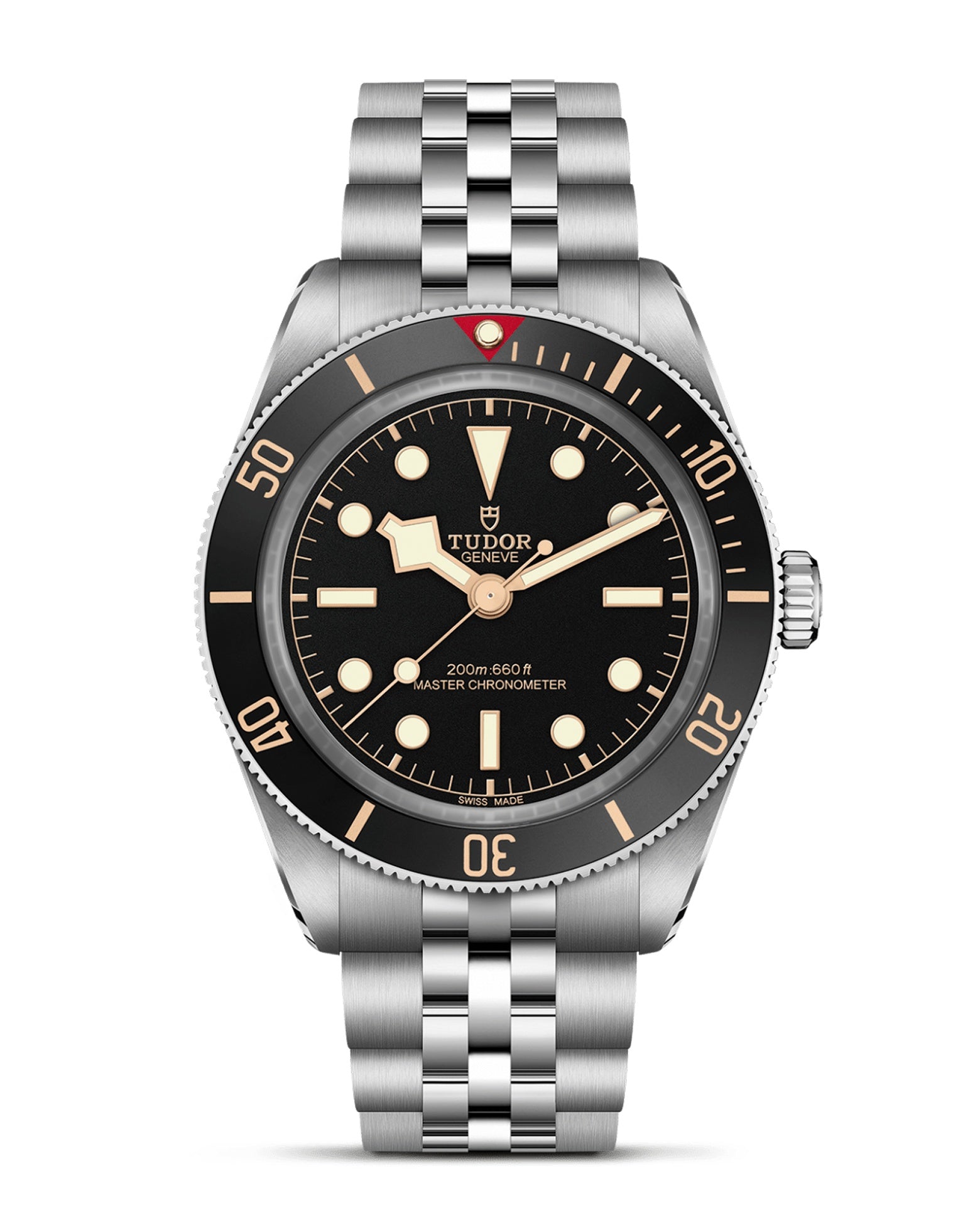 TUDOR Black Bay 58 39mm,Steel Case, Black Dial, 5 Link Steel Bracelet