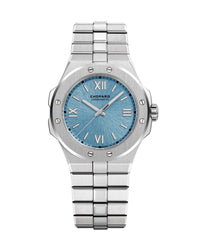 Chopard Alpine Eagle 36mm, Lucent steel, Blue Dial, Bracelet