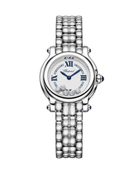 Chopard Happy Sport The First 26mm, Lucent Steel, Silver Dial, Bracelet