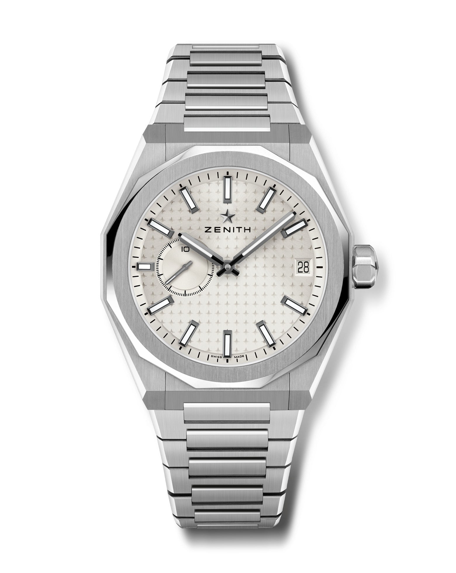 ZENITH Defy Skyline 41mm, White Dial, Steel Bracelet