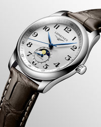Longines Master Collection Automatic Moon-phase 40mm, Brown Leather Strap