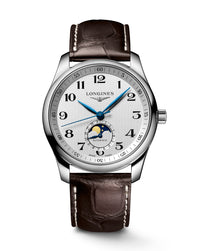 Longines Master Collection Automatic Moon-phase 40mm, Brown Leather Strap