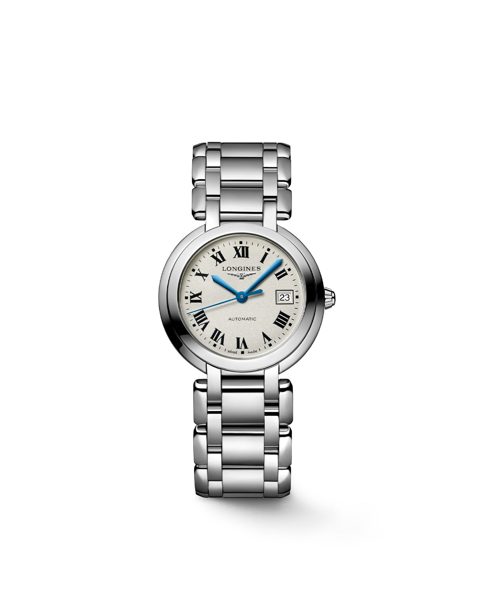 cortina Longines Primaluna Auto 30mm Silver Dial Stainless Steel
