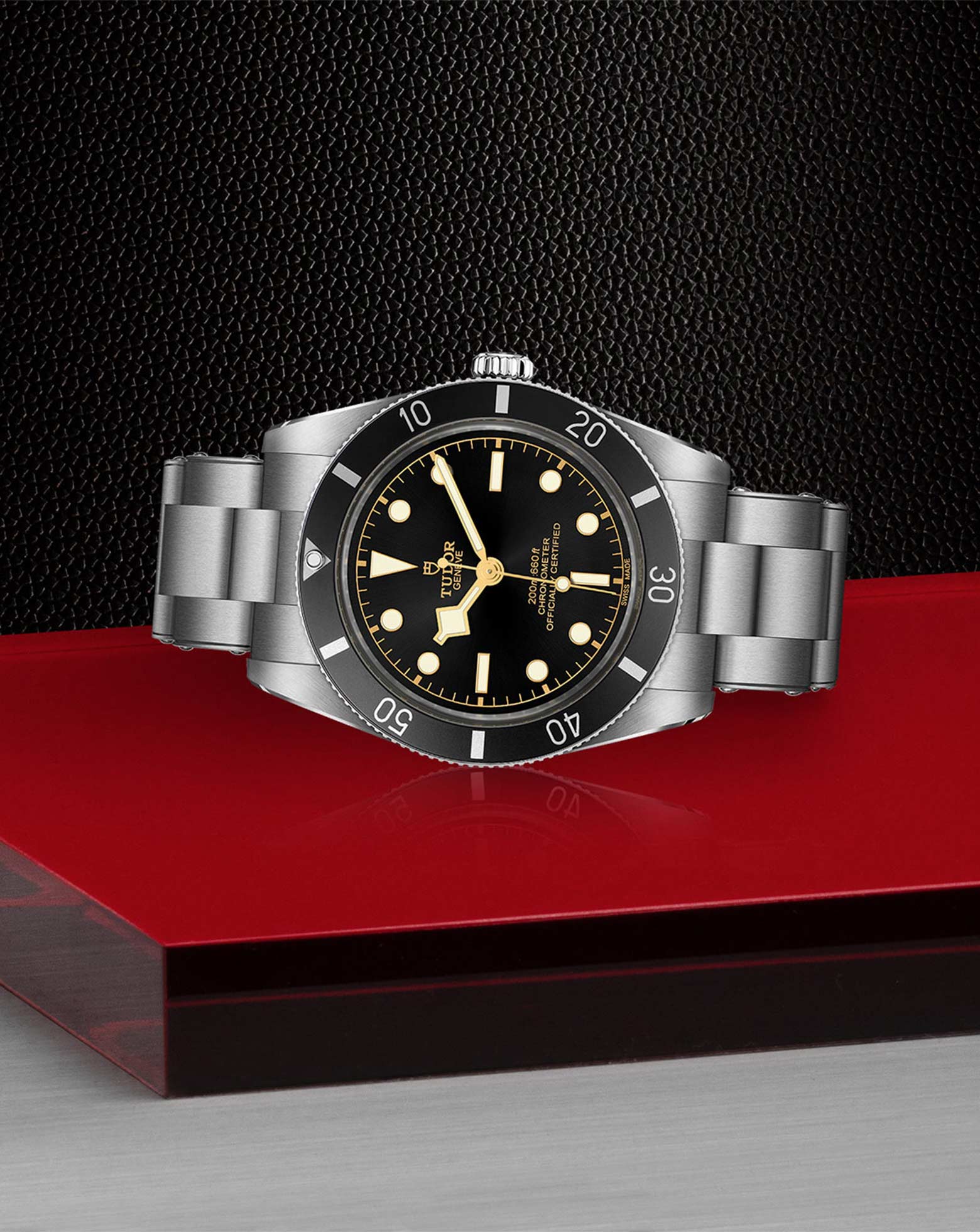TUDOR Black Bay 54 37mm, Steel Case, Steel Bracelet, Black Dial
