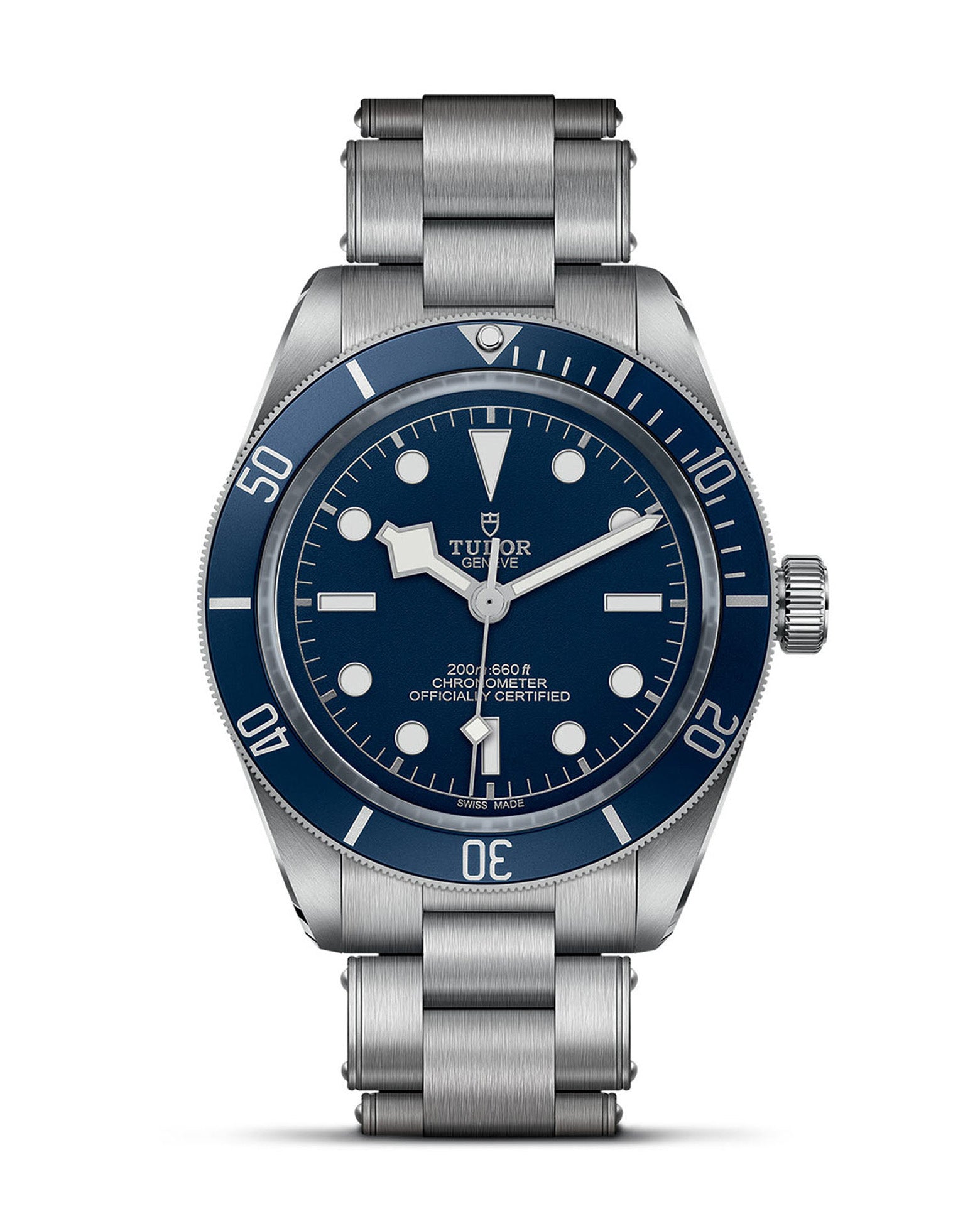 cortina TUDOR Black Bay 58 39mm Steel Case Blue Dial Steel Bracelet