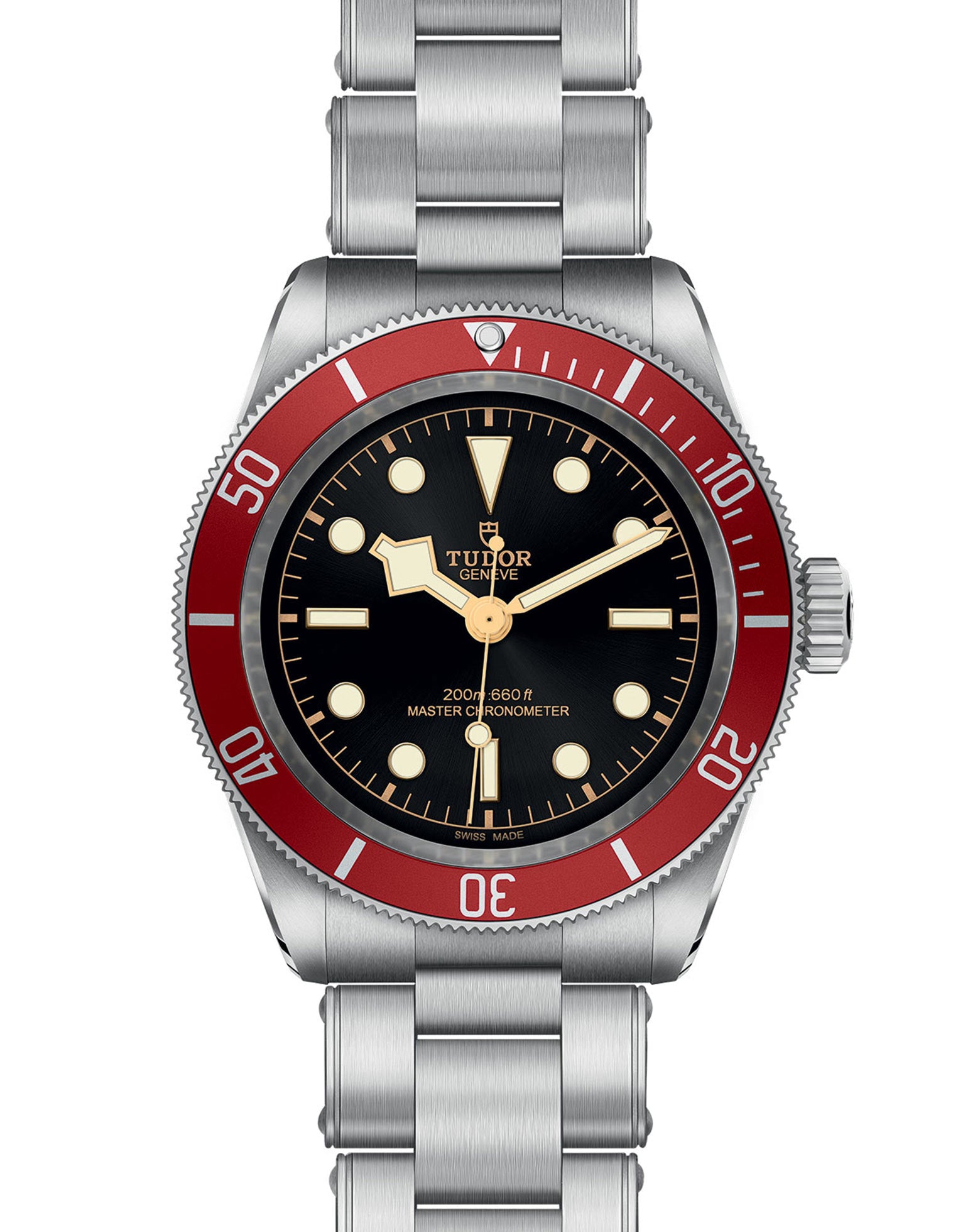TUDOR Black Bay 41mm, Steel Case, Steel Bracelet, Black Dial