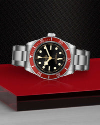 TUDOR Black Bay 41mm, Steel Case, Steel Bracelet, Black Dial