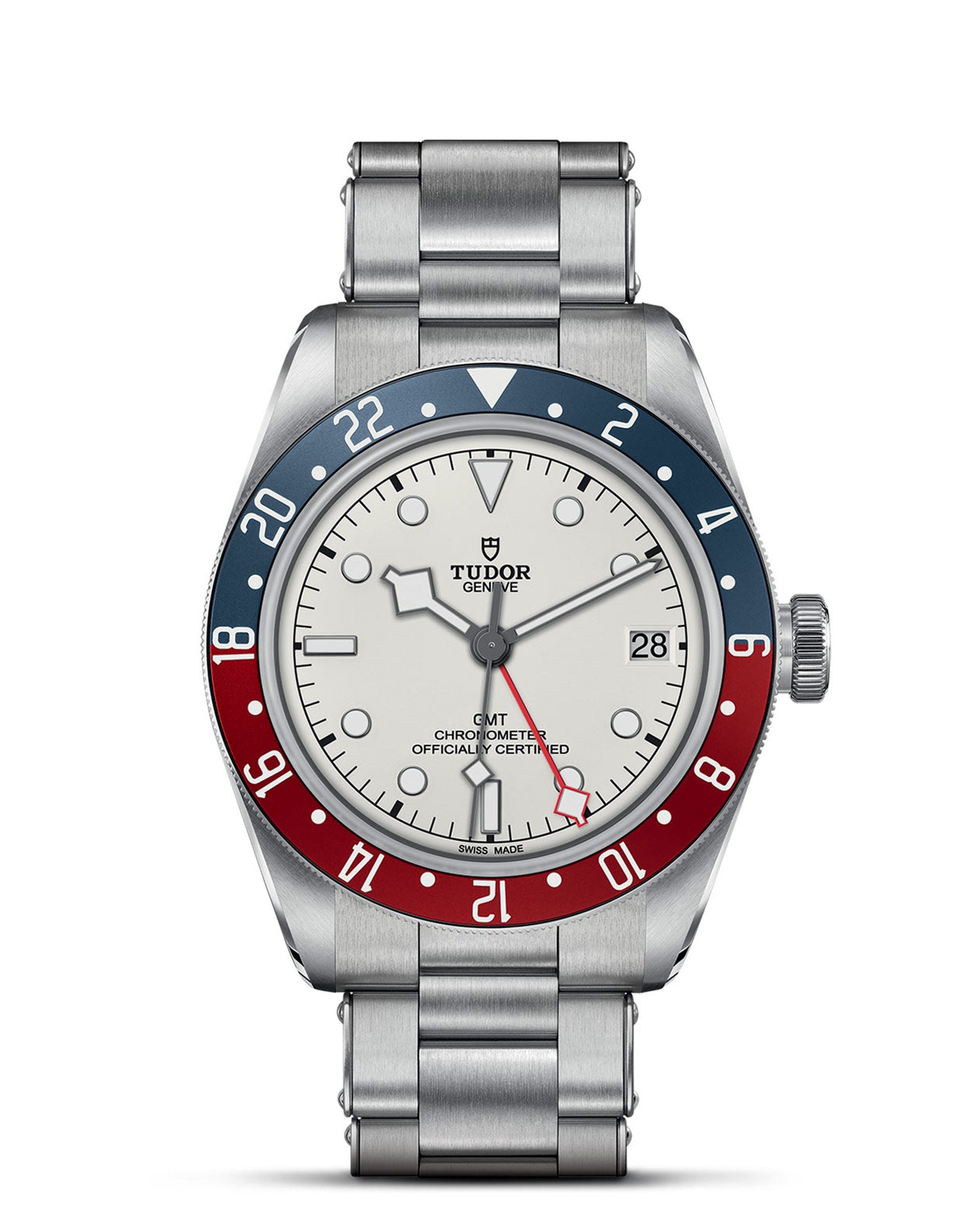 TUDOR Black Bay GMT 41mm, Steel Case, Rivet Steel Bracelet