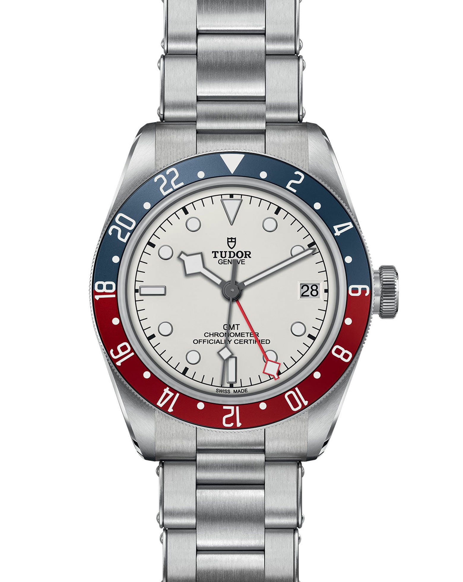 TUDOR Black Bay GMT 41mm, Steel Case, Rivet Steel Bracelet