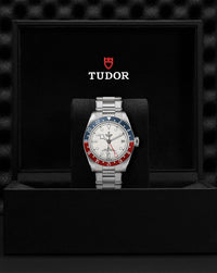 TUDOR Black Bay GMT 41mm, Steel Case, Rivet Steel Bracelet