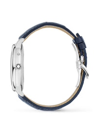 Montblanc Star Legacy Full Calendar 42mm, Blue Leather Strap