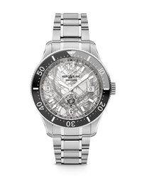 Montblanc 1858 Iced Sea Automatic Date 41mm, Grey Dial, Steel Bracelet