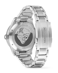 Montblanc 1858 Iced Sea Automatic Date 41mm, Grey Dial, Steel Bracelet