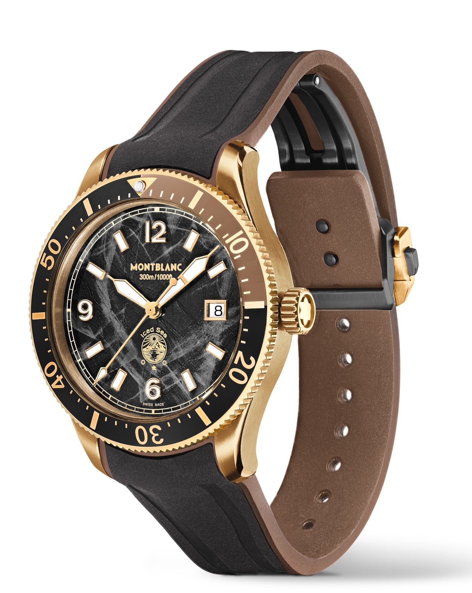 Montblanc Iced Sea Automatic Date 41mm, Black Dial