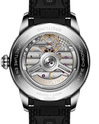 Breitling Superocean Heritage B31 Automatic 40mm, Steel Case, Black Dial, Rubber Deployant Buckle