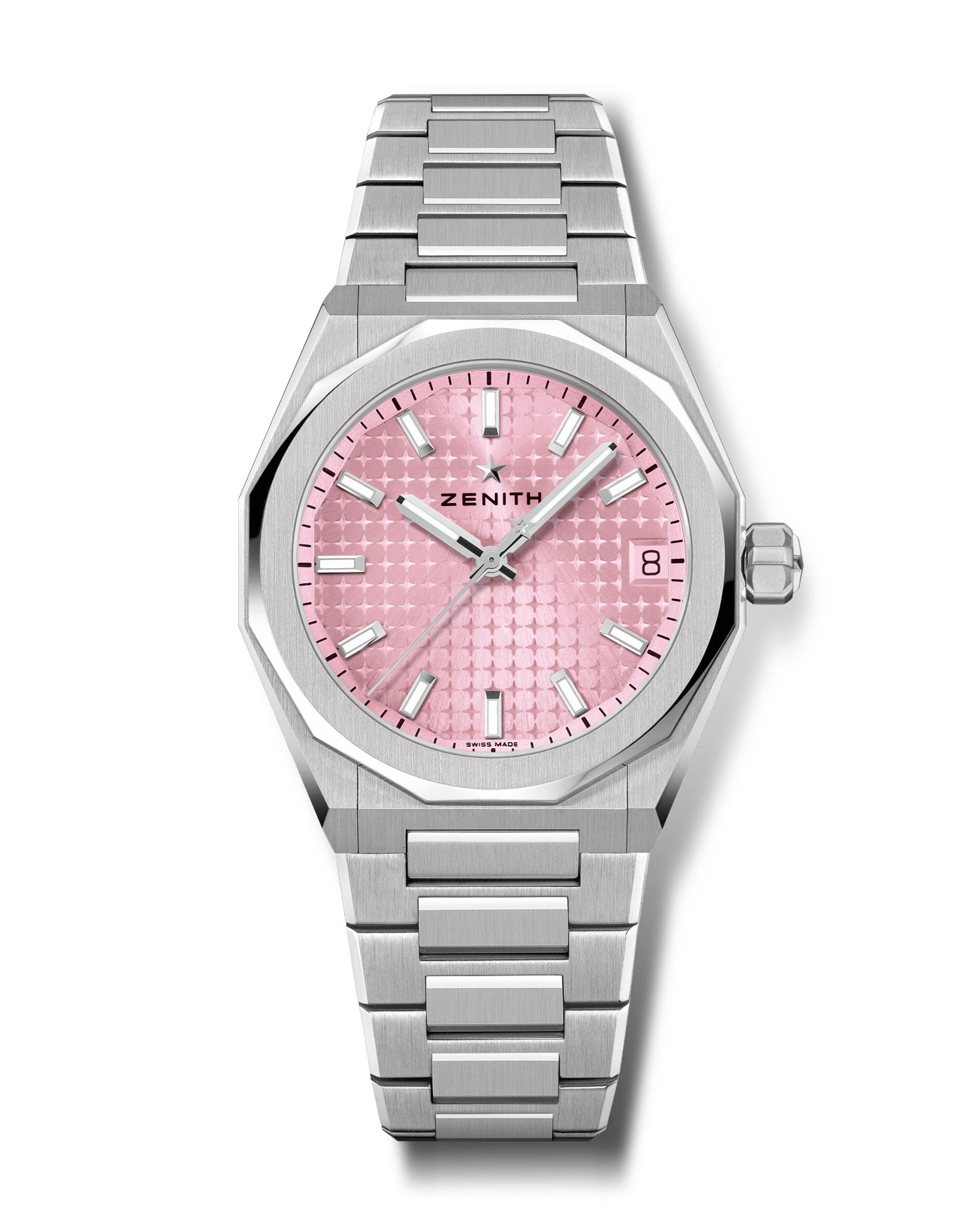 ZENITH Defy Skyline 36mm, Steel Case, Pink Dial, Metal Bracelet