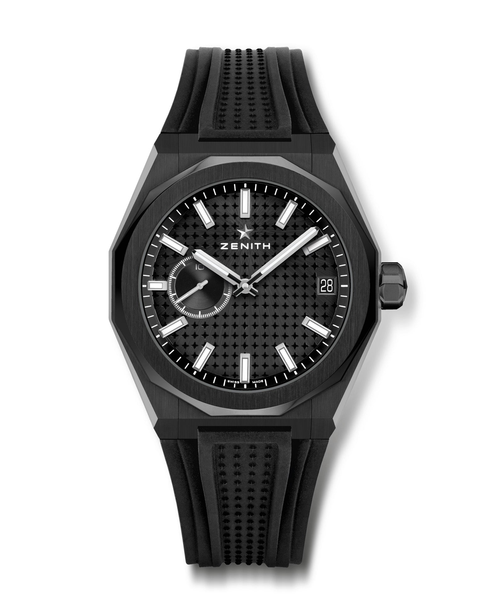 ZENITH Defy Skyline 41mm, Black Ceramic Case, Black Dial, Ceramic Bracelet