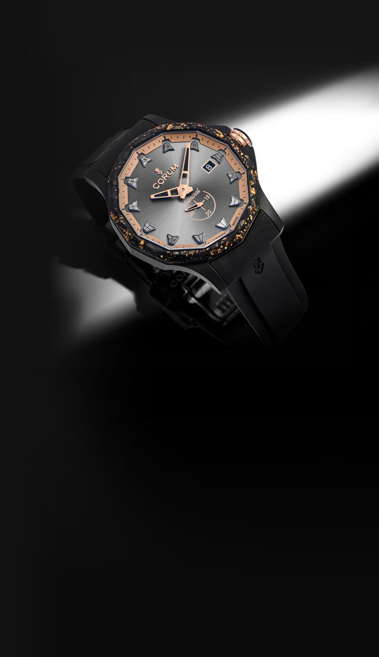 Admiral 42 Automatic Black and Gold  Limited Edition