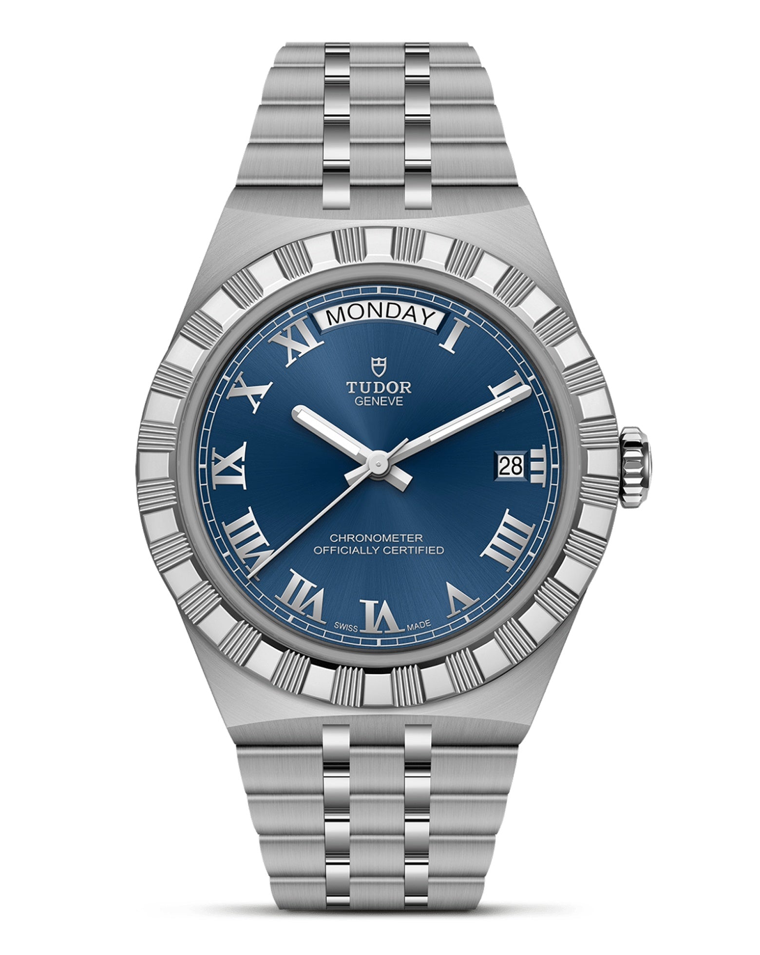 TUDOR Royal 40mm Steel Case, Blue Dial, Steel Bracelet