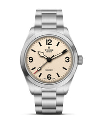 TUDOR Ranger 39mm, Steel Case, Beige Dial, Steel Bracelet