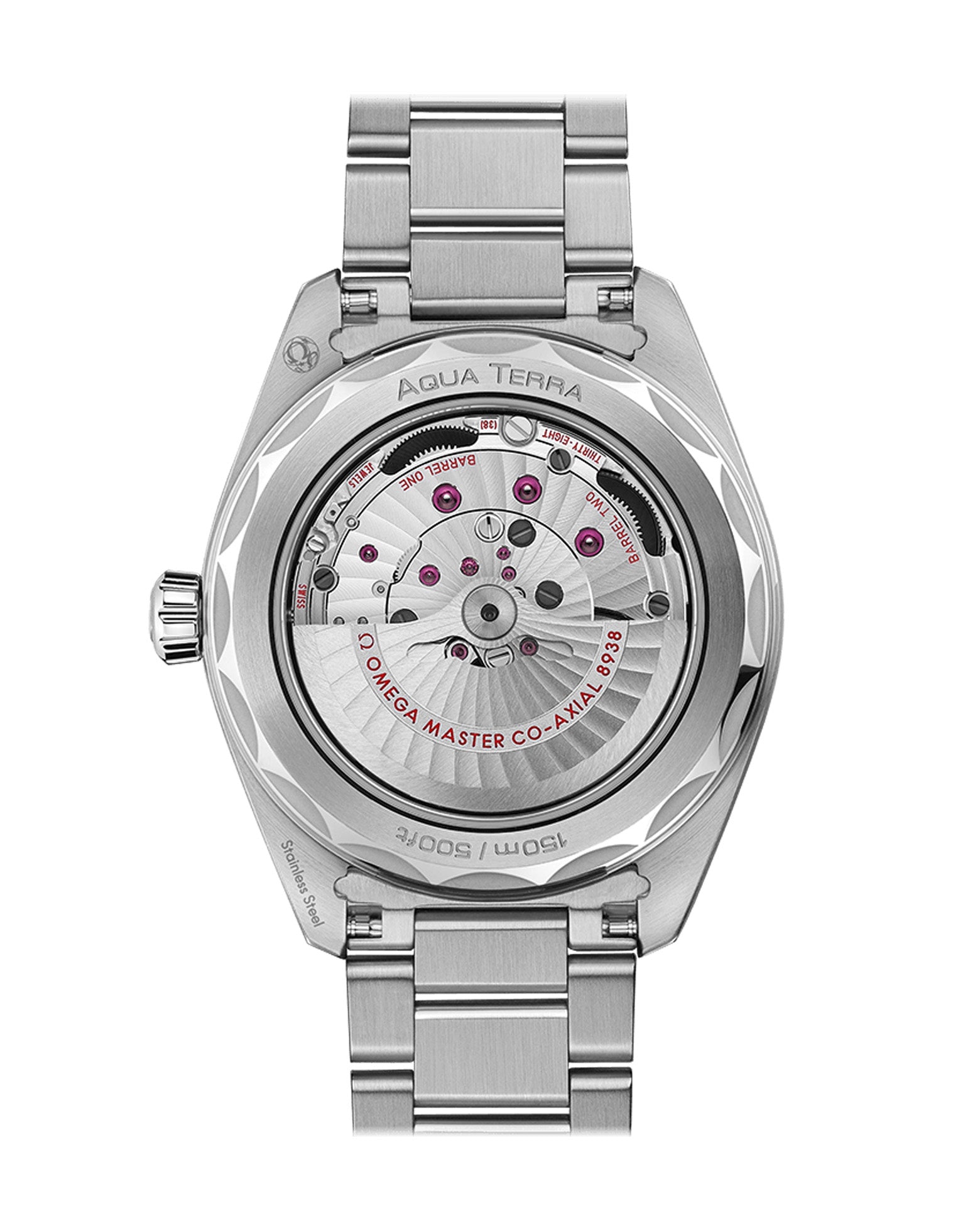 OMEGA Seamaster Aqua Terra 150M GMT 41m, Steel Bracelet