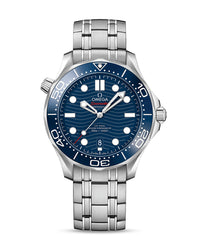 OMEGA Seamaster Diver 300M Co-Axial 42mm, Blue Dial, Steel Bracelet