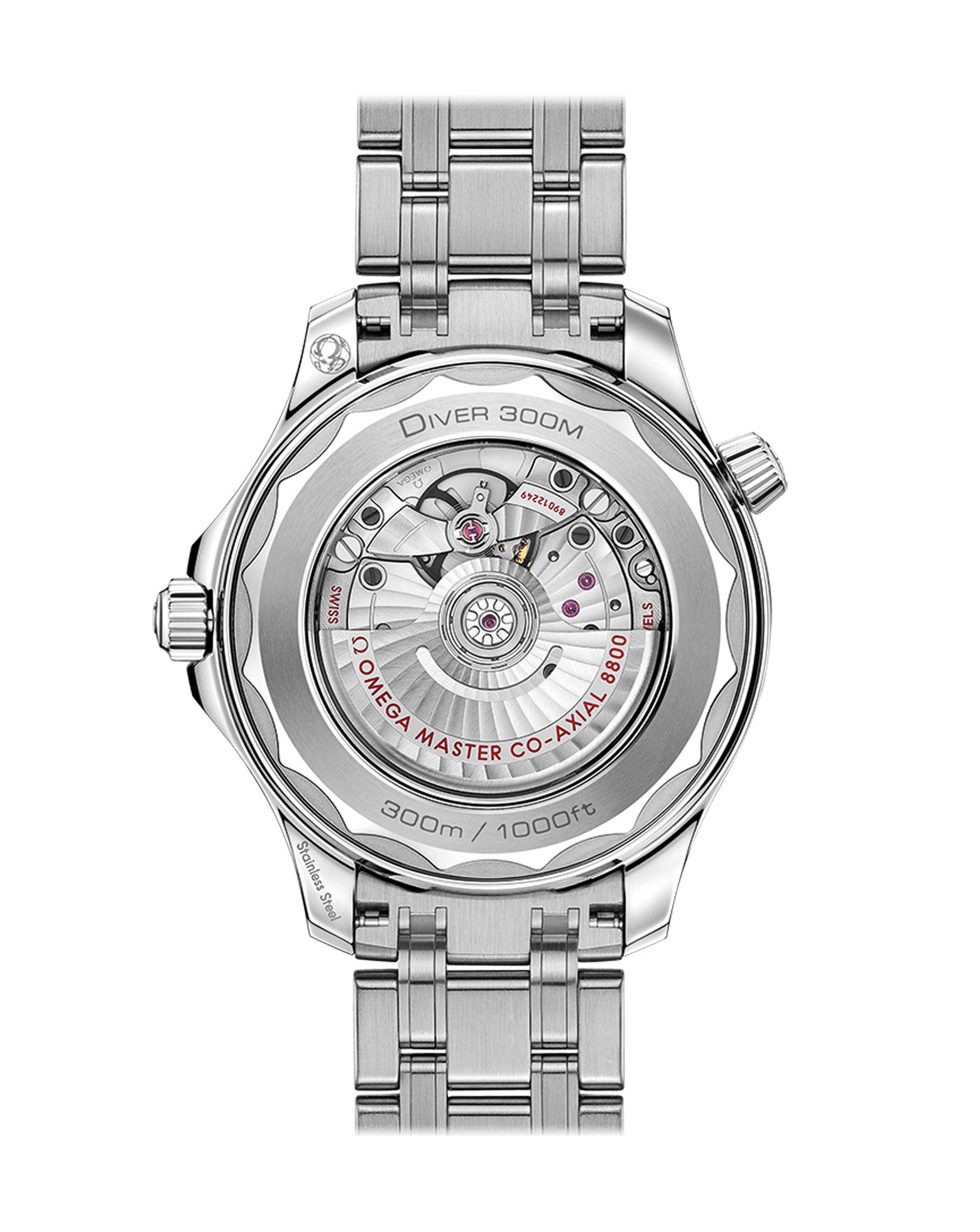 OMEGA Seamaster Diver 300M Co-Axial 42mm, Blue Dial, Steel Bracelet