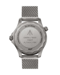 OMEGA Seamaster Diver 300M Co‑Axial Master Chronometer 007 Edition 42mm, Titanium Case, Brown Dial, Titanium Bracelet