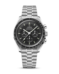 OMEGA Speedmaster Moonwatch Professional Co‑Axial Master Chronometer Chronograph 42mm, Steel Case, Black Dial, Sapphire Crystal, Steel Bracelet