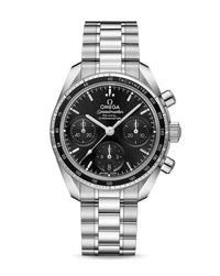 OMEGA Speedmaster 38 Co-Axial 38mm, Black Dial, Steel Bracelet